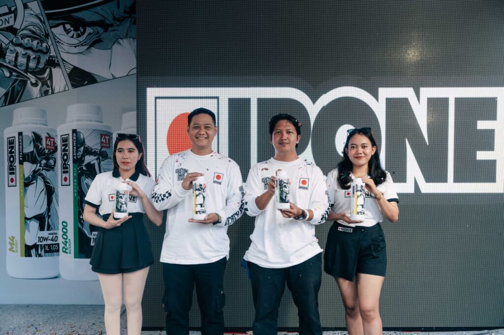 IPONE Hadir di Custom War Bali 2025, Kenalkan 3 Pelumas Balap untuk Jalanan Harian