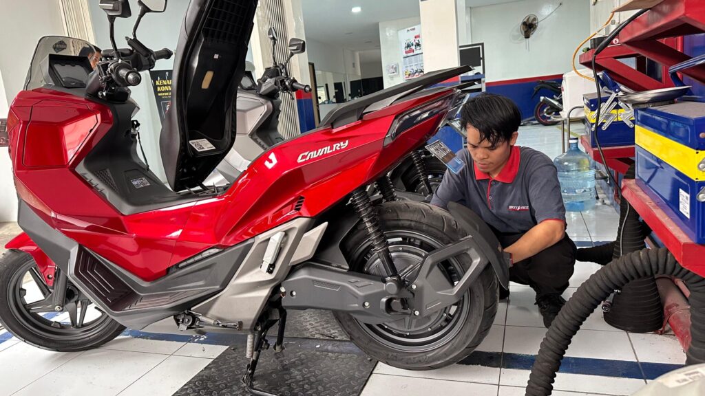 Servis Motor Listrik MAKA Cavalry Kini Lebih Mudah di Jabodetabek