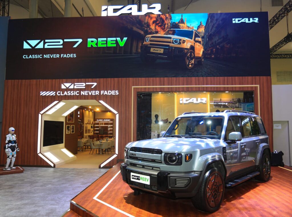 iCAR V27 Resmi Meluncur di GIIAS, SUV REEV Jelajah 1.200 Km