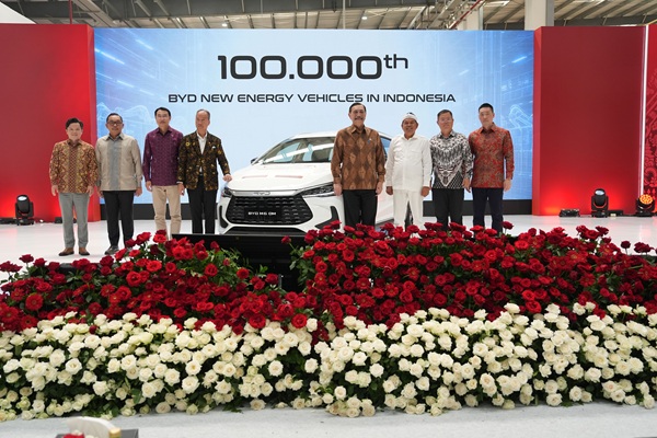 Pabrik BYD di Subang Resmi Beroperasi, Setop Impor CBU