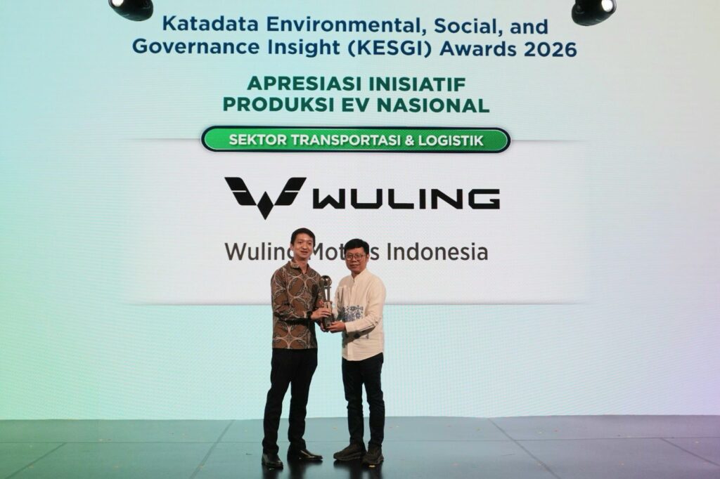 TKDN di Atas 40 Persen, Wuling Raih KESGI Award 2026